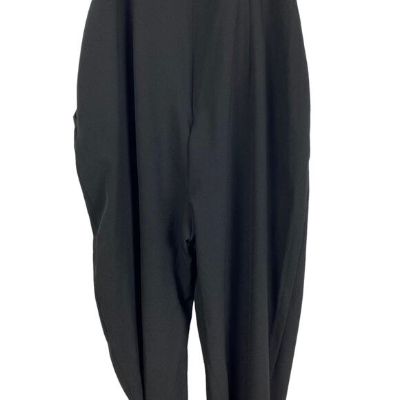 New With Tags ASOS Plunge Jumpsuit Laser Etched Bodice Black Womens Size 8 - Picture 11 of 13